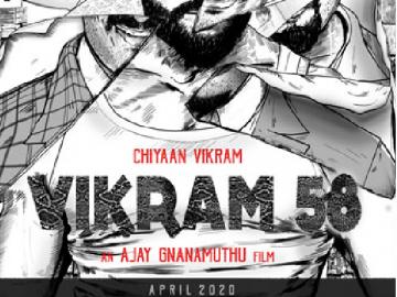 Chiyaan 58 shoot from October 4 Ajay Gnanamuthu Tweet