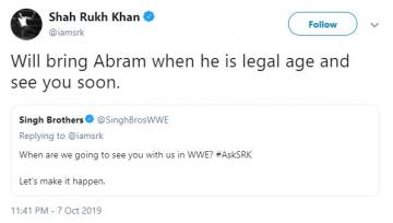 Shar Rukh Khan QA Session Twitter