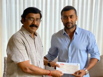 Suriya Rs 10 lakhs donation for Tamil Nadu Film Directors Association