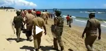 fishermen policemen shootout