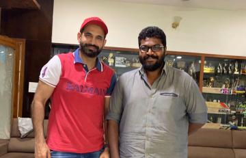 Vikram new movie Chiyaan 58 director Ajay Gnanamuthu Irfan Pathan