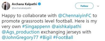 Thalapathy Vijay Bigil football Chennaiyin FC