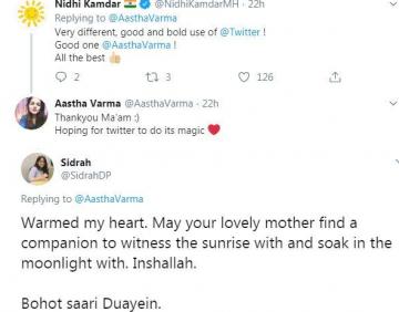 Aasthaa Varma viral tweet