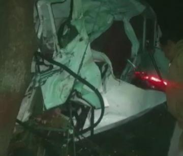 Rajasthan bus Accident 11 killed 