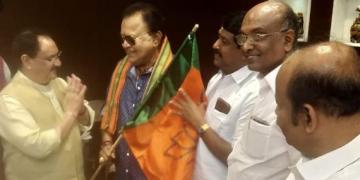 Actor radharavi join in bjp party