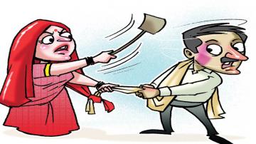 Uttar Pradesh Hasband second marriage wife attack