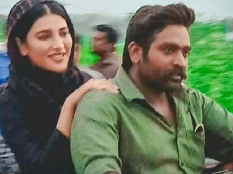 Vijay Sethupathi Shruti Haasan Laabam first look released