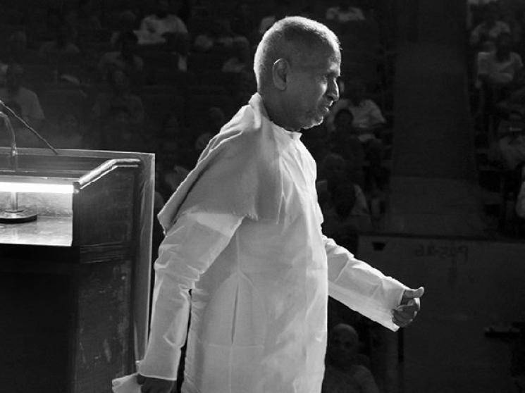 Isaignani Ilaiyaraja presented with Harivarasanam award at Sabarimalai