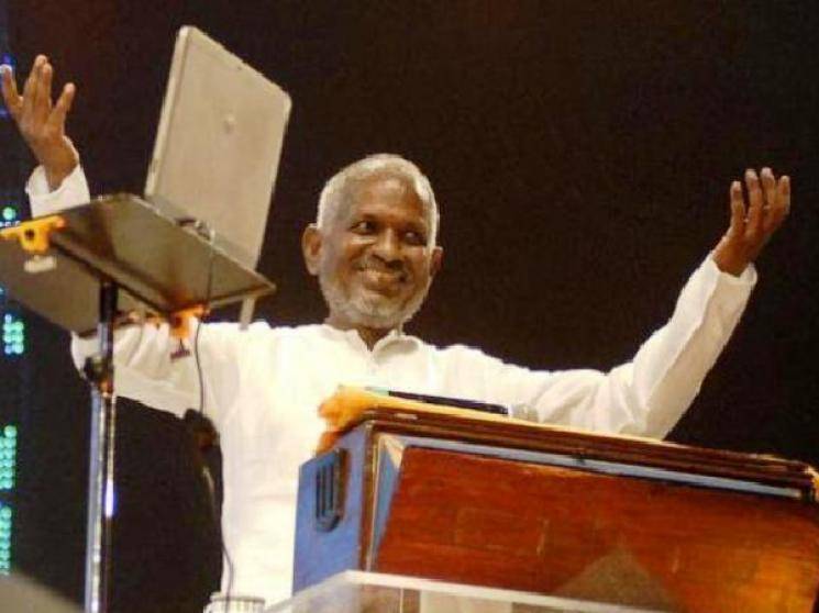 Isaignani Ilaiyaraja presented with Harivarasanam award at Sabarimalai