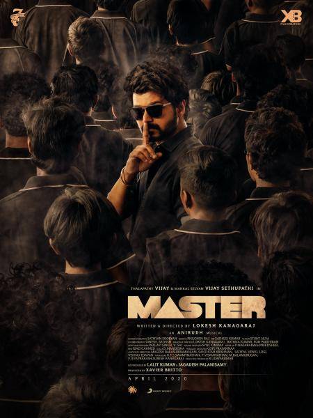 Master Movie Second Look Poster Revealed