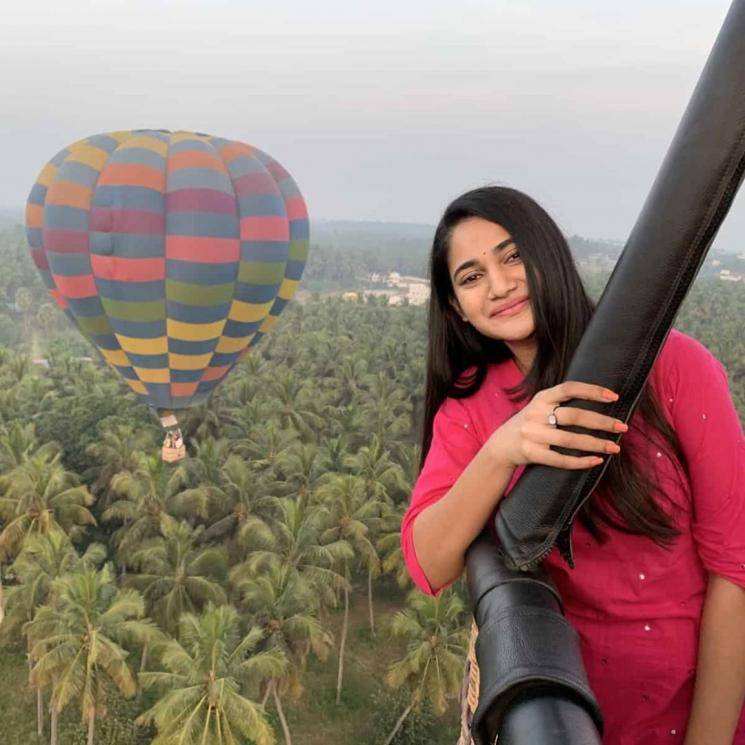 Bigg Boss 3 Losliya Pongal celebration in a hot air balloon