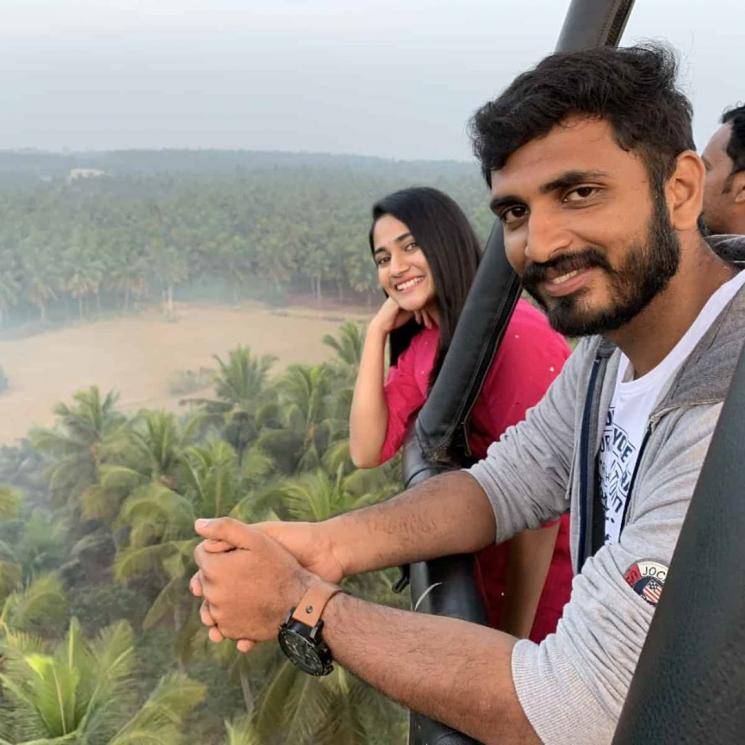 Bigg Boss 3 Losliya Pongal celebration in a hot air balloon