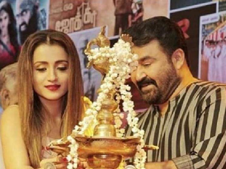 Trisha begins shooting for her next Malayalam movie Ram with Mohanlal