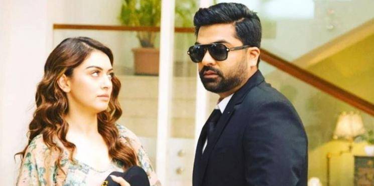 Simbu Hansika videos and pictures from Maha shooting spot UR Jameel Ghibran