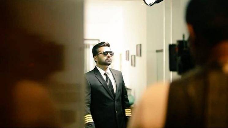 Simbu Hansika videos and pictures from Maha shooting spot UR Jameel Ghibran