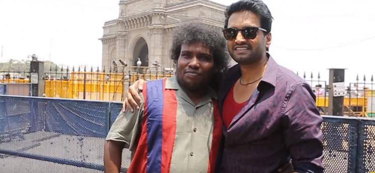 Santhanam Dagaalty making video Yogi Babu Ritika Sen