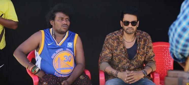 Santhanam Dagaalty making video Yogi Babu Ritika Sen