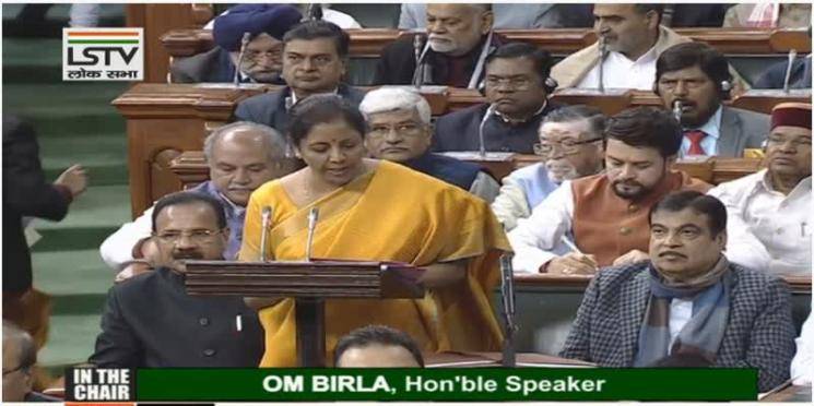  Budget 2020 submitted by Nirmala Sitharaman