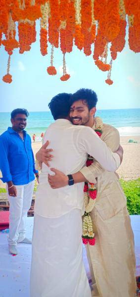 Mahat Raghavendra Prachi Mishra wedding photos go viral STR Simbu Dhivyadharshini DD Rio Raj Ma Ka Pa Anand