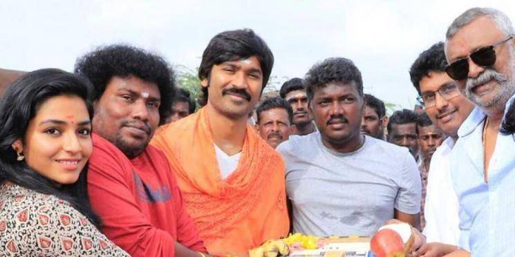 Dhanush Mari Selvaraj Karnan shooting to end in March Lal Rajisha Vijayan Lakshmi Priyaa Chandramouli Gouri G Kishan Kalaipuli S Thanu Santhosh Narayanan