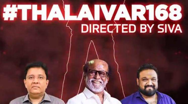 Superstar Rajinikanth Thalaivar 168 mass look revealed director Siva Sun Pictures Nayanthara Keerthy Suresh D Imman Meena Khushbu 