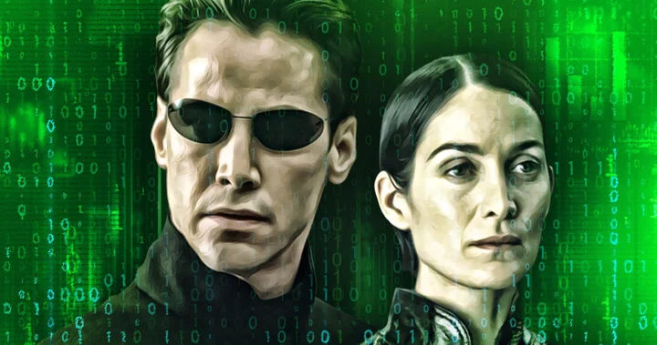 Keanu Reeves The Matrix 4 shooting spot videos go viral Carrie-Anne Moss
