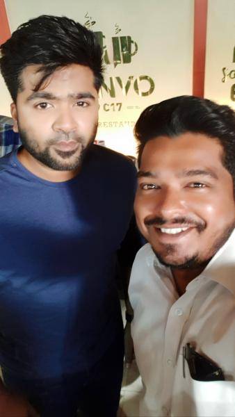 STR new look for Venkat Prabhu Maanaadu revealed STR Maanadu Yuvan