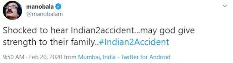 Indian 2 Shooting Accident Kamal Haasan