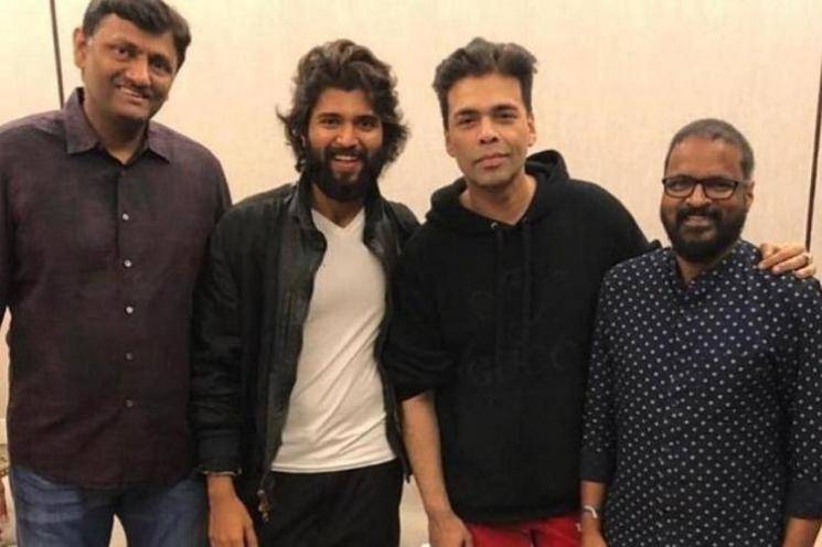 Vijay Deverakonda new film gets Bollywood actress Ananya Pandey Puri Jagannadh Charmme Kaur Karan Johar