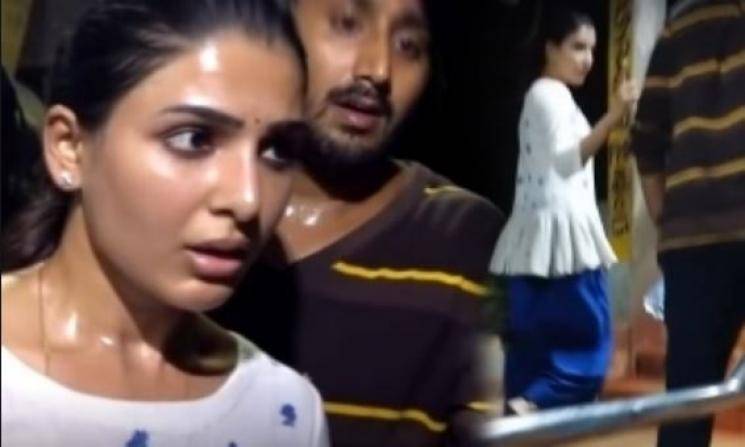 Samantha strong warning to fan at Tirupati temple in viral video