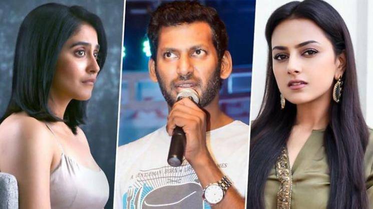 Vishal Chakra enters final schedule Shraddha Srinath Regina Cassandra Yuvan Shankar Raja