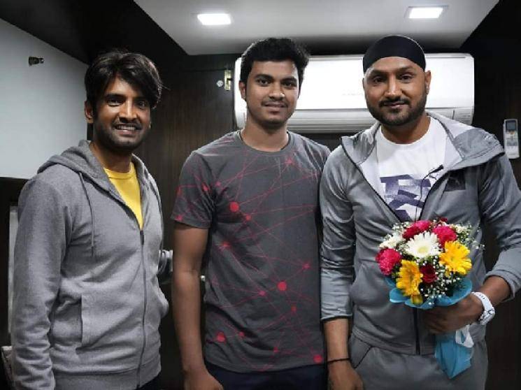 Santhanam Harbhajan Singh Dikkiloona shoot wrapped up