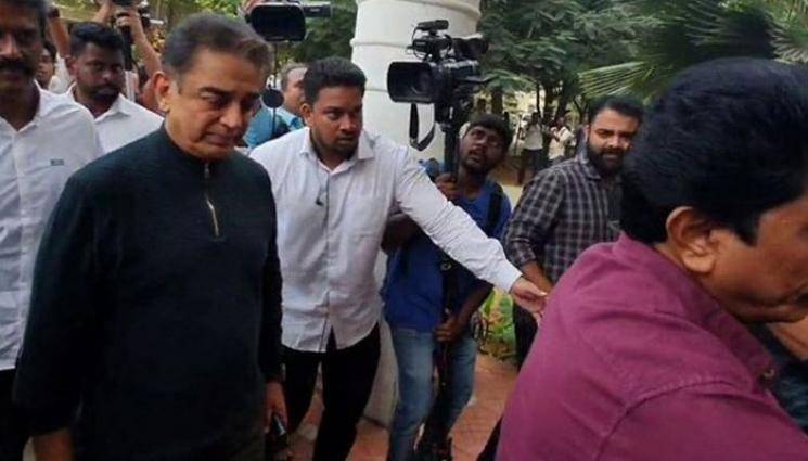 Indian 2 accident Two and half hours inquiry for Kamal Haasan by Chennai Police