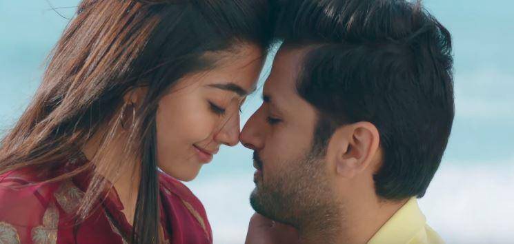 Hey Choosa video song Bheeshma Rashmika Mandanna Nithiin