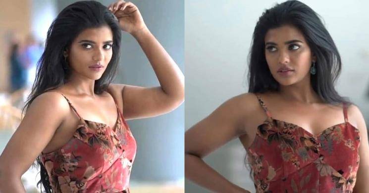 Aishwarya Rajesh dosa cooking viral video at shooting spot