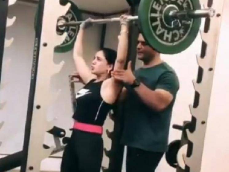 Samantha lifts 100 Kgs deadweight video goes viral