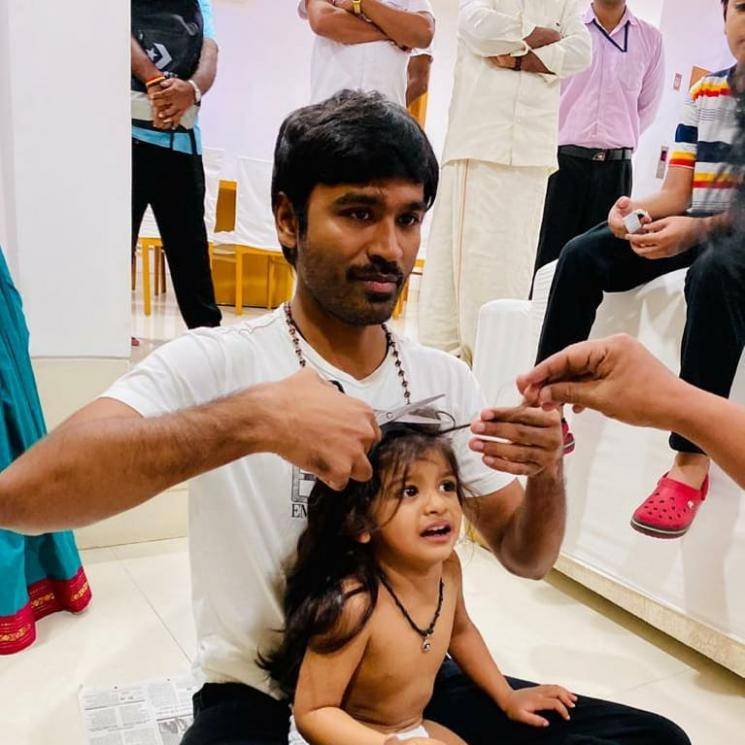 Dhanush family ceremony photos go viral Pudhupettai 2 Selvaraghavan