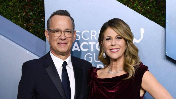 Coronavirus affected Tom Hanks shares first picture Rita Wilson