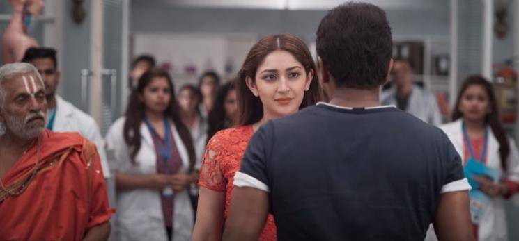 Yuvarathnaa Dialogue Teaser Puneeth Rajkumar Sayyeshaa Thaman S