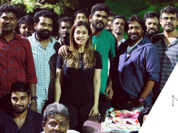 Nayanthara Netrikann director Milind Rau celebrates birthday on sets