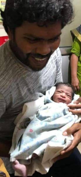 Pa Ranjith and wife Anitha blessed with a baby boy Miliran