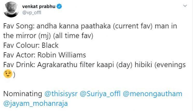 Maanaadu director Venkat Prabhu favorite song in Vijay Master Anirudh Yuvan