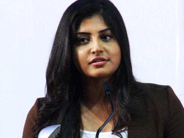 Manjima Mohan gives strong reply to Twitter troll