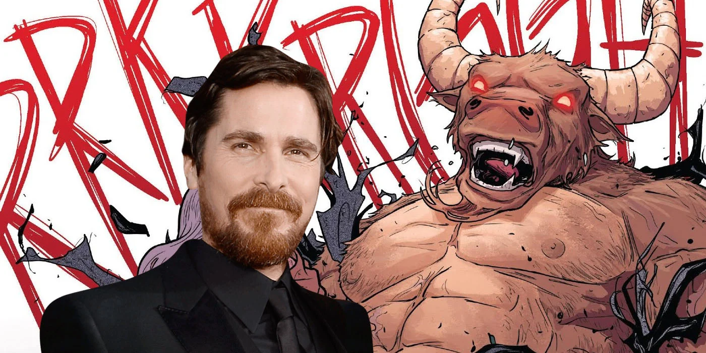 Batman actor Christian Bale character details in Marvel Thor Love and Thunder Chris Hemsworth Natalie Portman