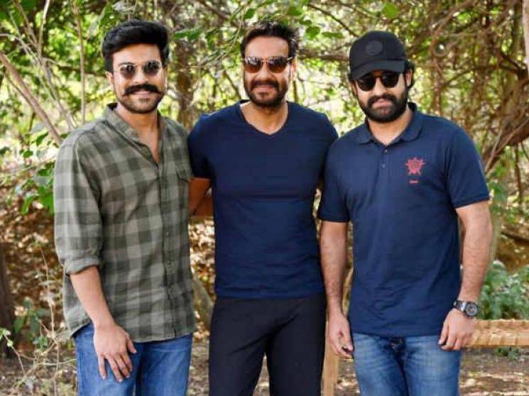 RRR team surprise video for Ram Charan birthday from Jr NTR