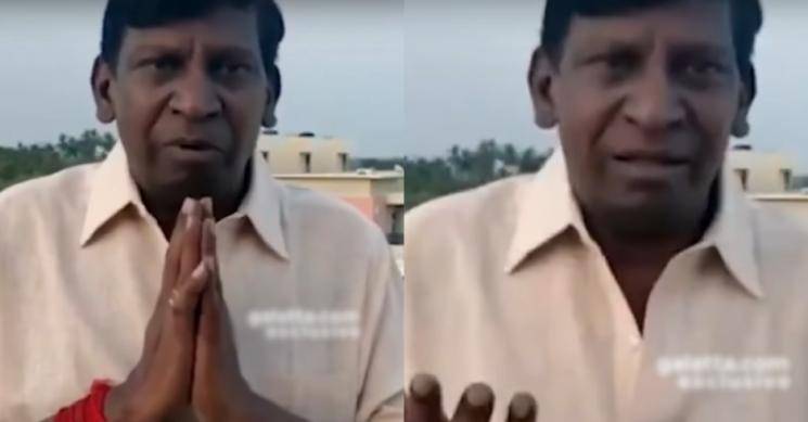 Vadivelu in tears for public safety over coronavirus fears