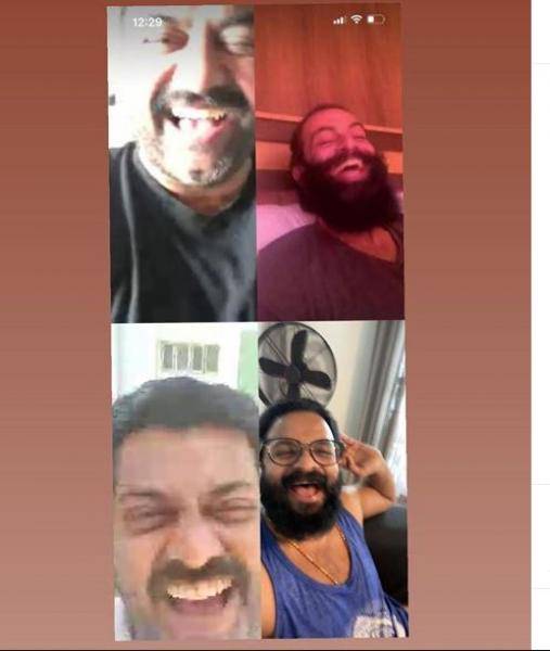 Prithviraj Jayasurya Indrajith Narain Classmates Video Con Call