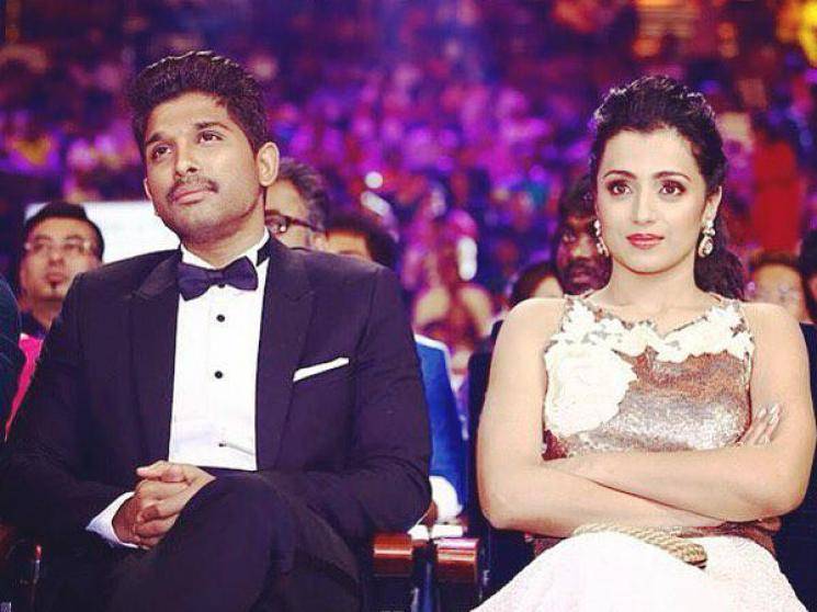 Trisha Rana Daggubati Allu Arjun catch up on video conference