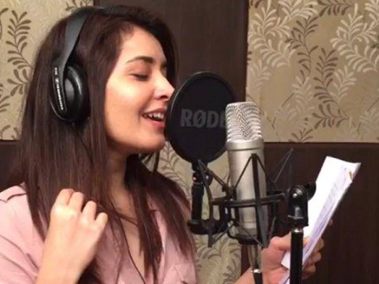 Raashi Khanna shares new video of herself singing
