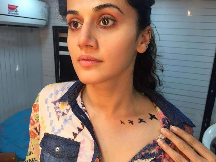 Taapsee Pannu reveals the meaning of her Pink movie tattoo